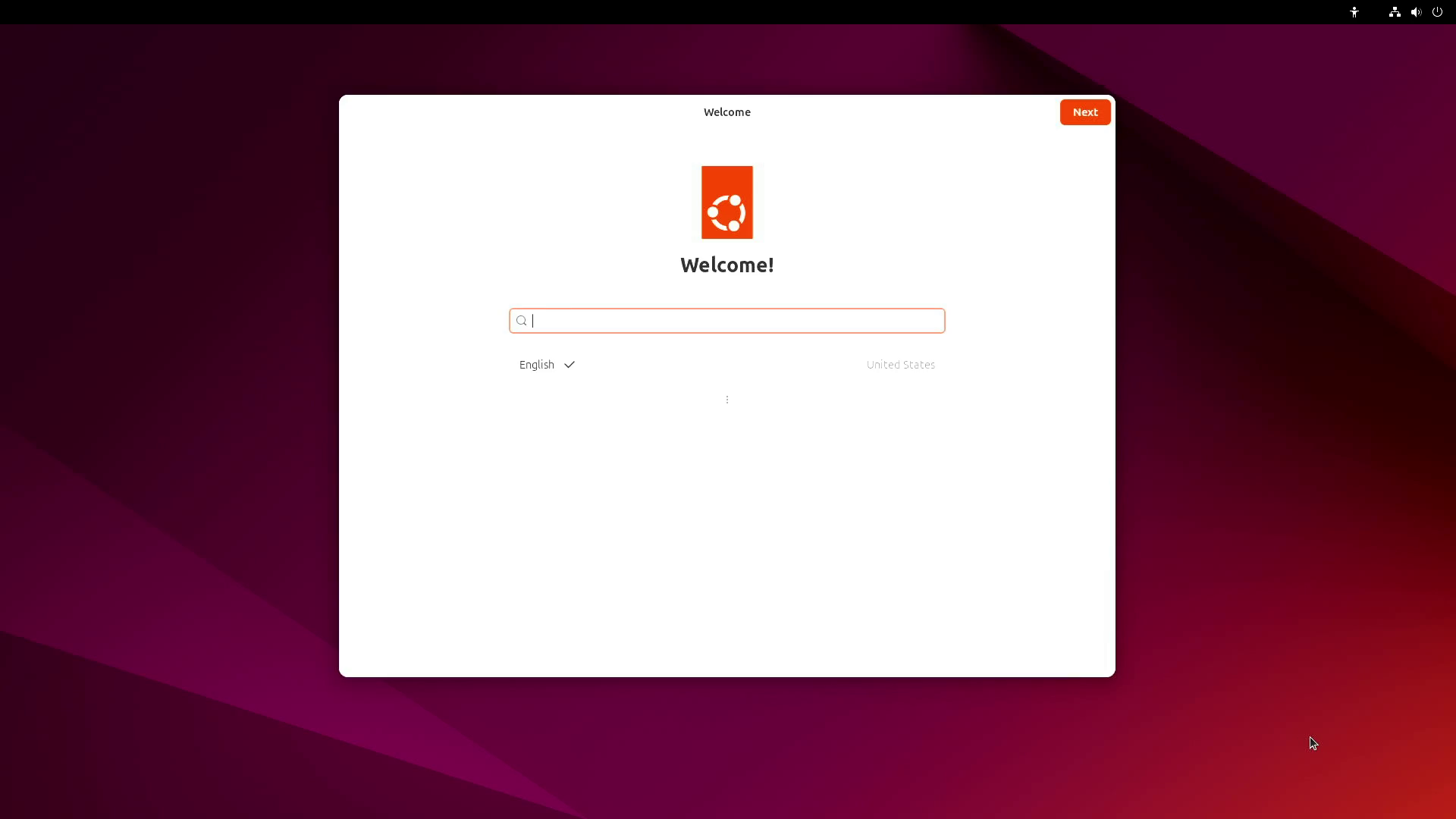 GUI oem-config top