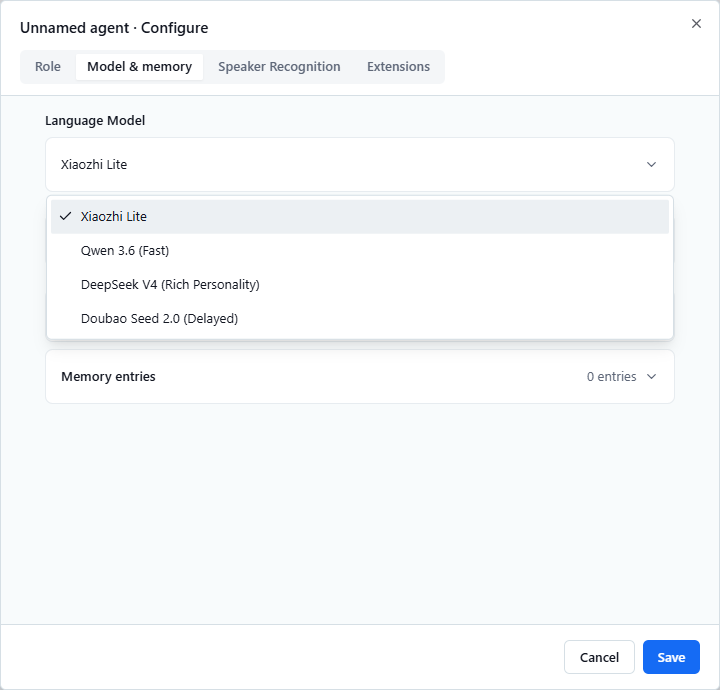 Change Language Model