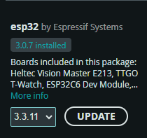 Install ESP32 Platform