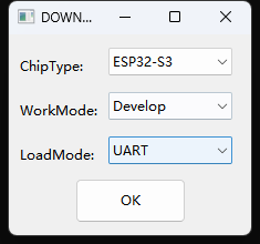 Select chip and work mode